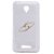 Platina Transparent White Back Cover For Micromax Canvas Doodle 4 Q391