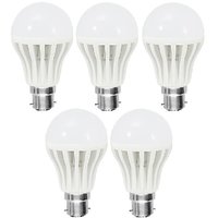 COMBO OF 5 PCS LED BULB - 7W BRIGHT WHITE LIGHT SAVING ENERGY Image