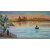 Sunset Scenery With Beautiful Shade Oil Painting