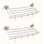 Buy 1Get 1 Pieces Stainless Steel Towel Rack-24 (With Hook)-Centro Series