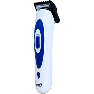 Brite 2 In 1 Chargeable Bht-580 Trimmer For Men(White)