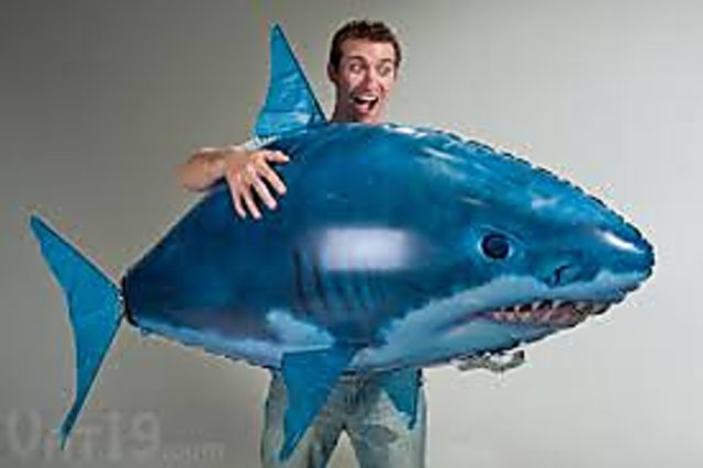 rc shark balloon