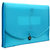 Solo EX901 Expandable Document Holder 12 Sections - Blue