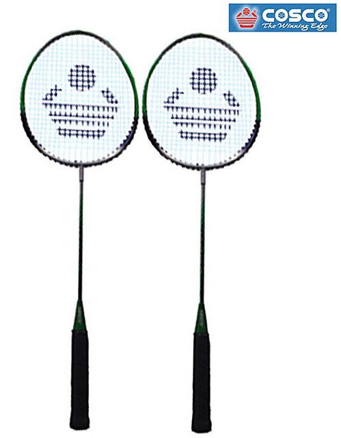 cosco badminton racket set of 2