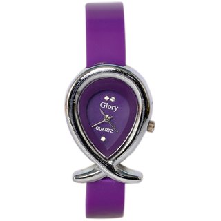 Women Purple Designer Casual Analog Watch For Ladies And  Girls