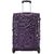 Skybags Large (Above 70 cms) Purple Polyester 4 Wheels Trolley