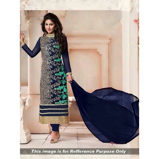 Shopclues offers dress materials cheap