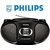 Philips CD Sound Machine AZ302/98+FM RADIO Antena+BOOMBOX+portable+aux in+3.55mm