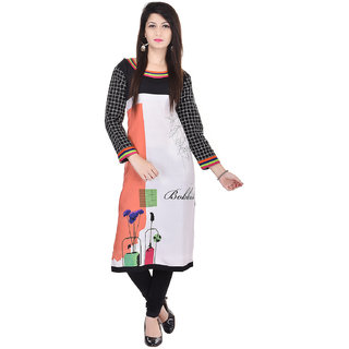 Beauitful Cotton Printed Multicolor Kurti From the house of Palakh