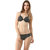 Impulse Halter Neck 3-Piece Beach Dress-Beach Kaftans With Matching Polka Dotted Bikini Set