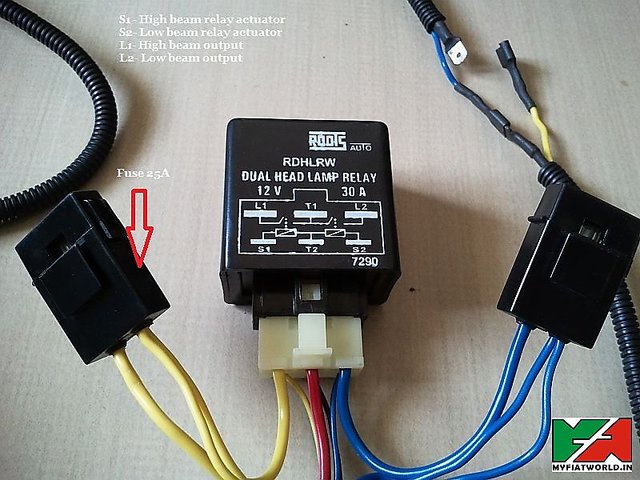 Dual Headlight Relay Wiring Diagram from cdn.shopclues.com