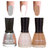 Golden Shades 3 Of Pack Gorgeous Nail Polish Combo In 27 Ml