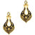 14Fashions Black  elegant Earrings -1307227