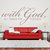 DeStudio With God All Things Small Size Wall Decals  Stickers  (45cms x 51cms)