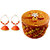 Handmade Paper Quilling  Orange Jhumka Earrings with gifting designer box