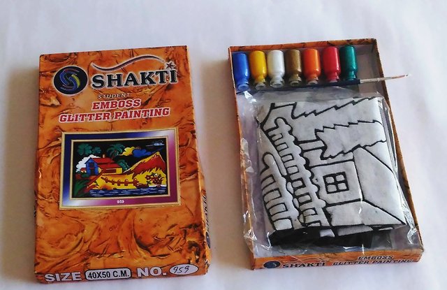 shakti EMBOSS PAINTING KIT (TWO PAINTING KITS) - EMBOSS PAINTING KIT (TWO  PAINTING KITS) . shop for shakti products in India.