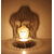 Arts  Kraft Mahavir Buddha Candle Stand, Shadow Diya Cum T Light Holder