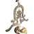 Brass Decorative Diya with lord Ganesha - 6.5 Inches