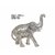 Gifts Vale Elephant Showpiece ( H 8.5 L 9.5 Inch )