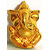 Gold Plain Ganesh Idol