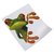 Car Styling Car Accessories crazy frog 3D Peep Funny Car Sticker.