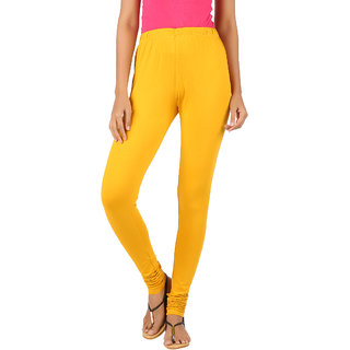 golden cotton leggings