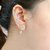 Sukkhi Marvelous Gold and Rhodium Plated Cubic Zirconia Stone Studded Ear cuff