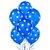 Blue Polka dot balloons (25 Pieces)