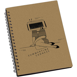 Shopmantra Summertime Sadness Designer Spiral Notebook Pack Of 2