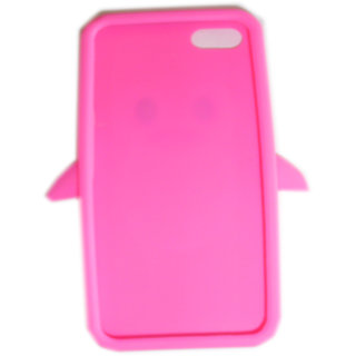 Samsung Galaxy Note- 2 N7100 Fancy Silicon Mobile Back Cover(Pink)