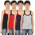 ZIPPY Boys Gym Vest Multi Color Combo(Pack of 4)