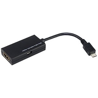MHL Micro 2.0 Male To HDMI Female Cable Adapter For Xperia Tablet And Phone