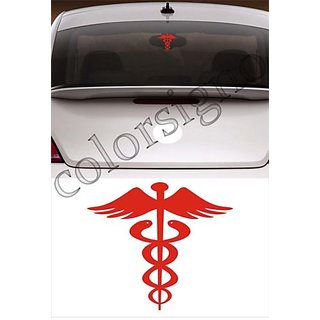 Doctor logo for car | Doctor logo for bike | Doctor logo sticker for car | Doctor  logo car | Doctor logo