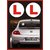 REFLECTIVE L BOARD LEARNING DRIVER STICKER FOR CARS -2 Pieces
