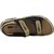Elvace BlackCream Cluster sandal Men Shoes-4009
