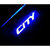 Car Door Sill Scuff Plates Foot Step Blue Led for Honda City