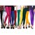 Riya -Cotton Lycra Churidar Leggings Combo Pack of 10 for ladies,girls