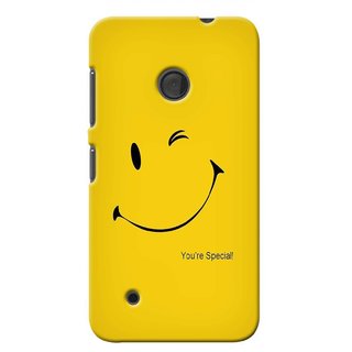 G.store Printed Back Covers for Microsoft Lumia 530  Yellow