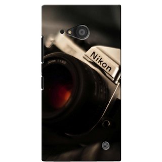G.store Printed Back Covers for Microsoft Lumia 735 Black
