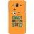 G.store Printed Back Covers for Samsung Galaxy On7  Orange