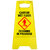 Signageshop Wet Floor Stand, Cleaning In Progress Stand (Slippery Surface A Stand 2 X 1 Ft )