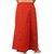 Sarva Women High Quality Red Cotton Petticoat (Small)