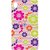 Casotec Colorful Background Design Hard Back Case Cover for Sony Xperia M4 Aqua
