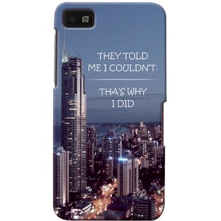 G.store Printed Back Covers for Blackberry Z10 Multi