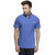 Rigo Men's Blue Round Neck T-Shirt