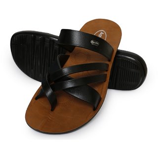 aqualite leather chappal
