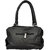 Fashion Spark Trendy Artificial Leather Shoulder Bag Black