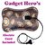 Gadget HerosTM Rechargeable Electrothermal Heating Pad Electric Gel Thermal Pain Relief Bag. Large Size 1 Litre Bag.