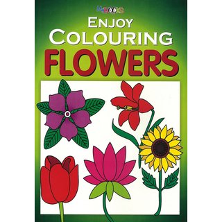 My Books Enjoy Colouring Flowers