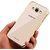 Tpu Flexible Back Case Cover For Samsung Galaxy J7 - Gold free 4in1 sim adptr